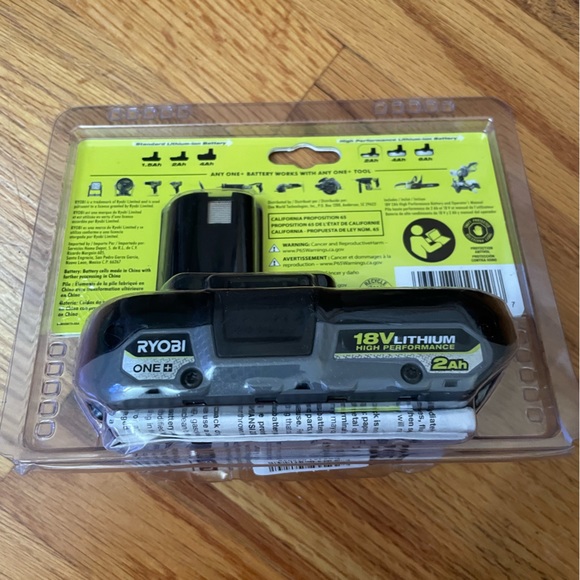 Ryobi 2ah battery - Picture 2 of 2